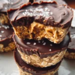 Easy No Bake Peanut Butter Oat Cups