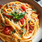 Easy One Pot Creamy Tomato Pasta