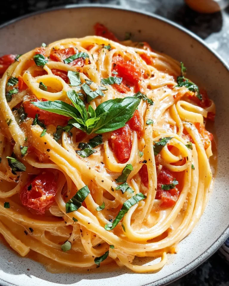 Easy One Pot Creamy Tomato Pasta