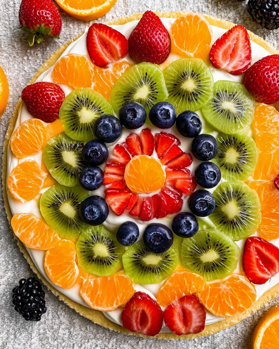 Fruit Pizza Recipe 20 Fruit