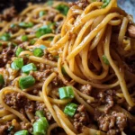 Ground Beef Mongolian Noodles 22 Ground Beef Mongolian Noodles