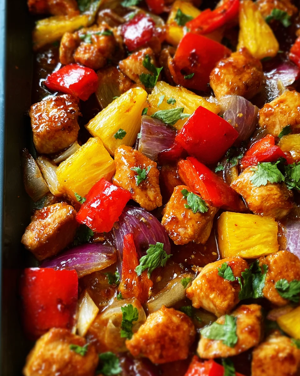 Hawaiian Chicken Sheet Pan 18 Hawaiian