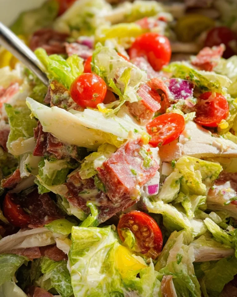 Italian Grinder Salad (Chopped Sub Salad)