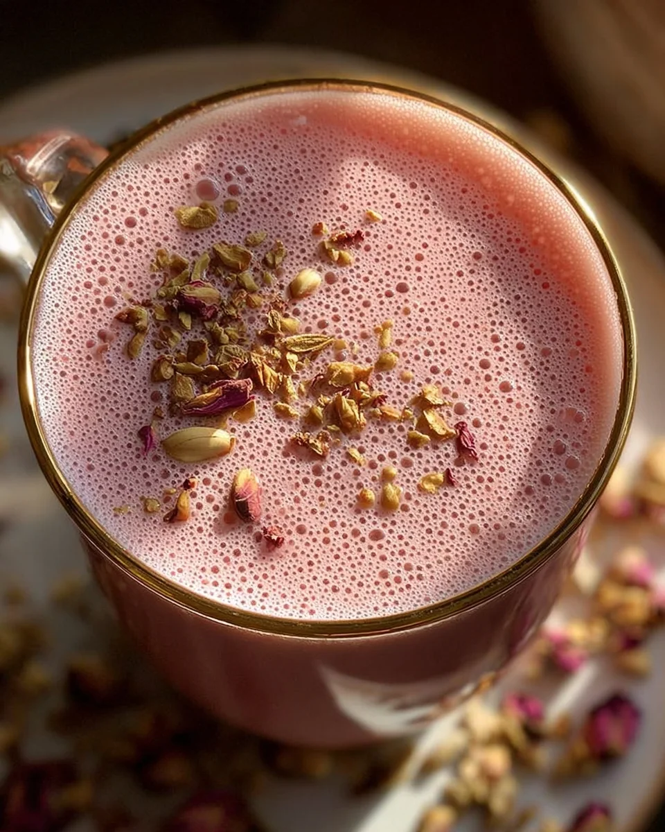 Kashmiri Pink Chai (Noon Tea) 23 Kashmiri Pink Chai (Noon Tea)