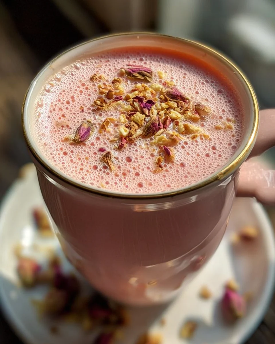Kashmiri Pink Chai (Noon Tea) 21 Kashmiri