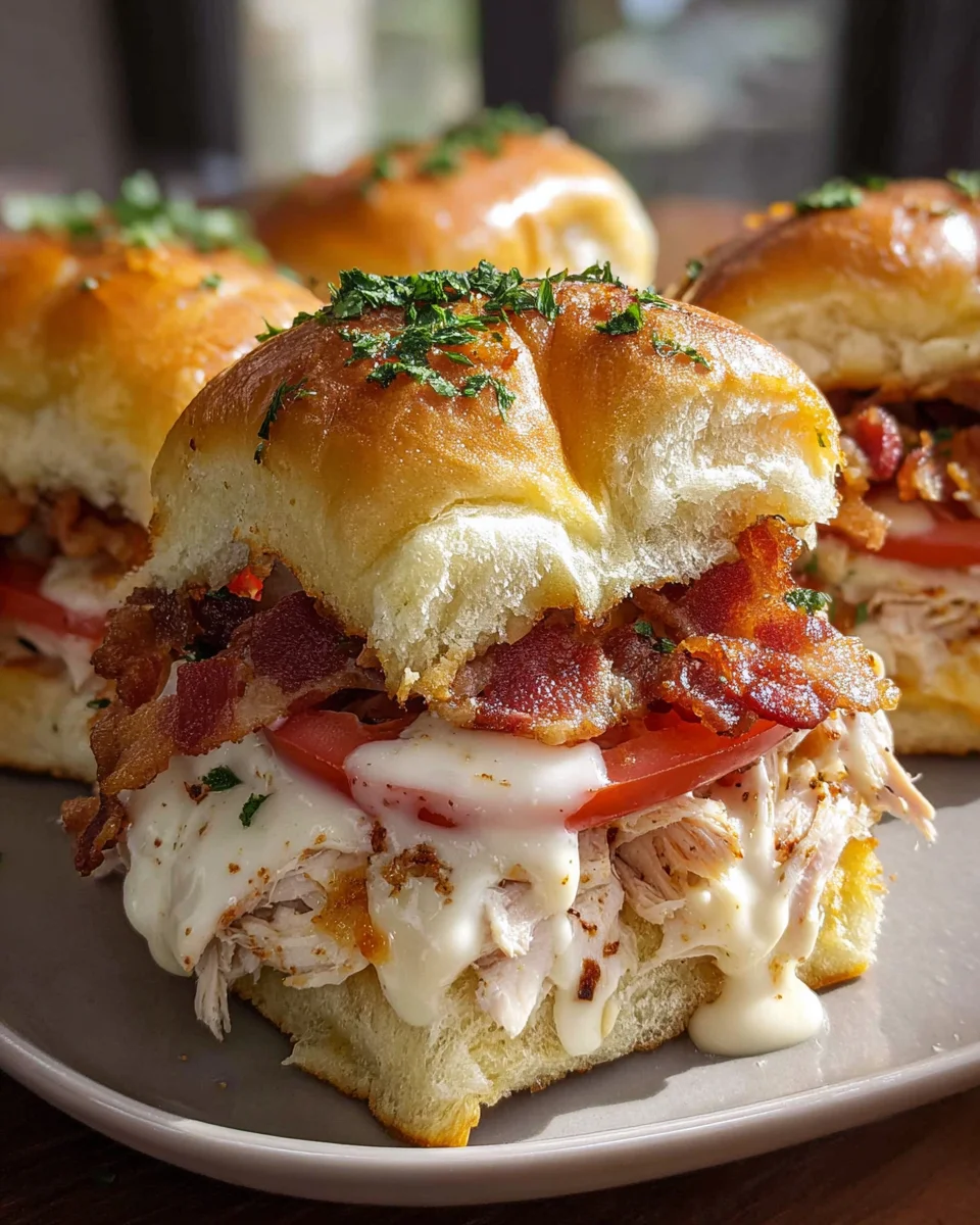 Kentucky Hot Brown Sliders
