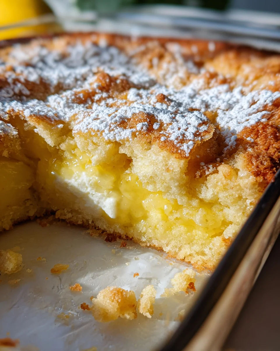 Lemon Cream Cheese Dump Cake Recipe 21 Lemon