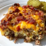 Low-Carb Bacon Cheeseburger Casserole 26 Low-Carb Bacon Cheeseburger Casserole
