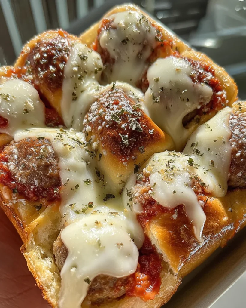 Meatball Parmesan Sliders
