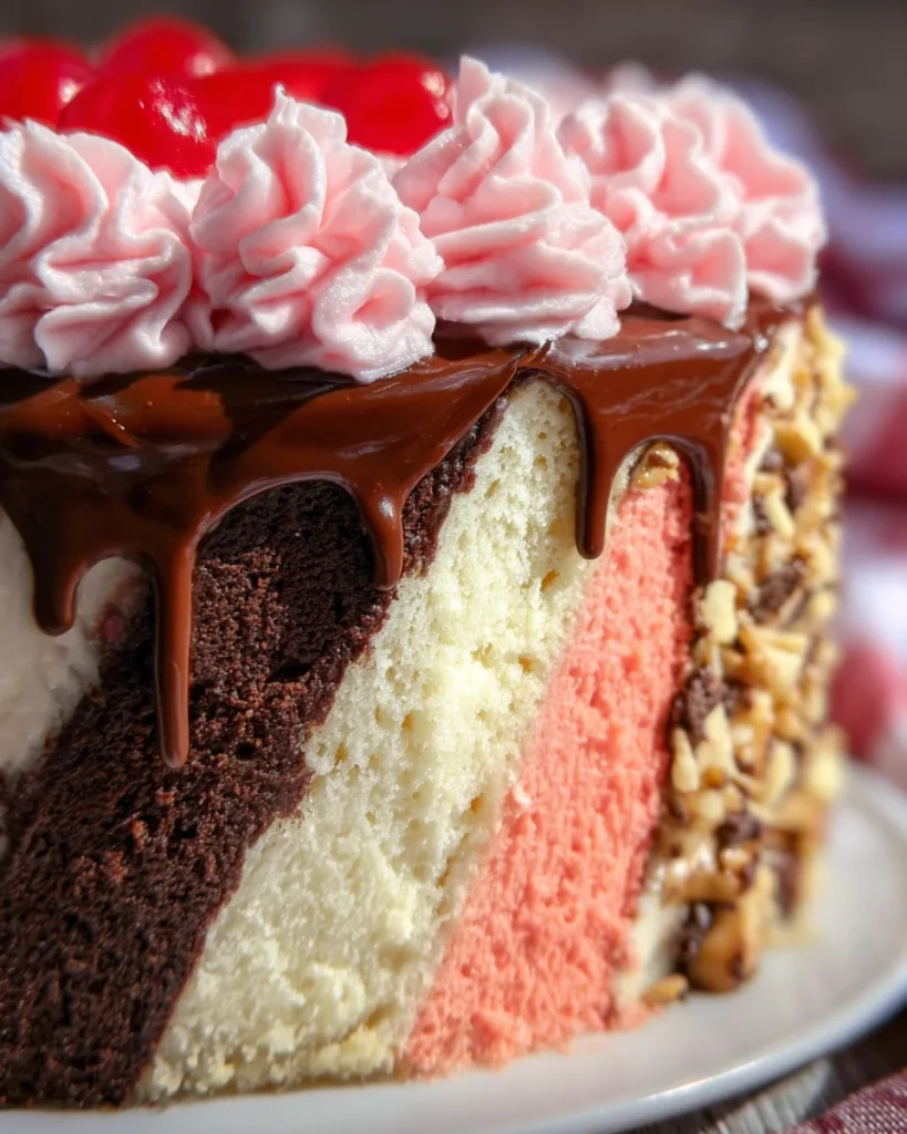 Neapolitan Cake 21 Neapolitan Cake