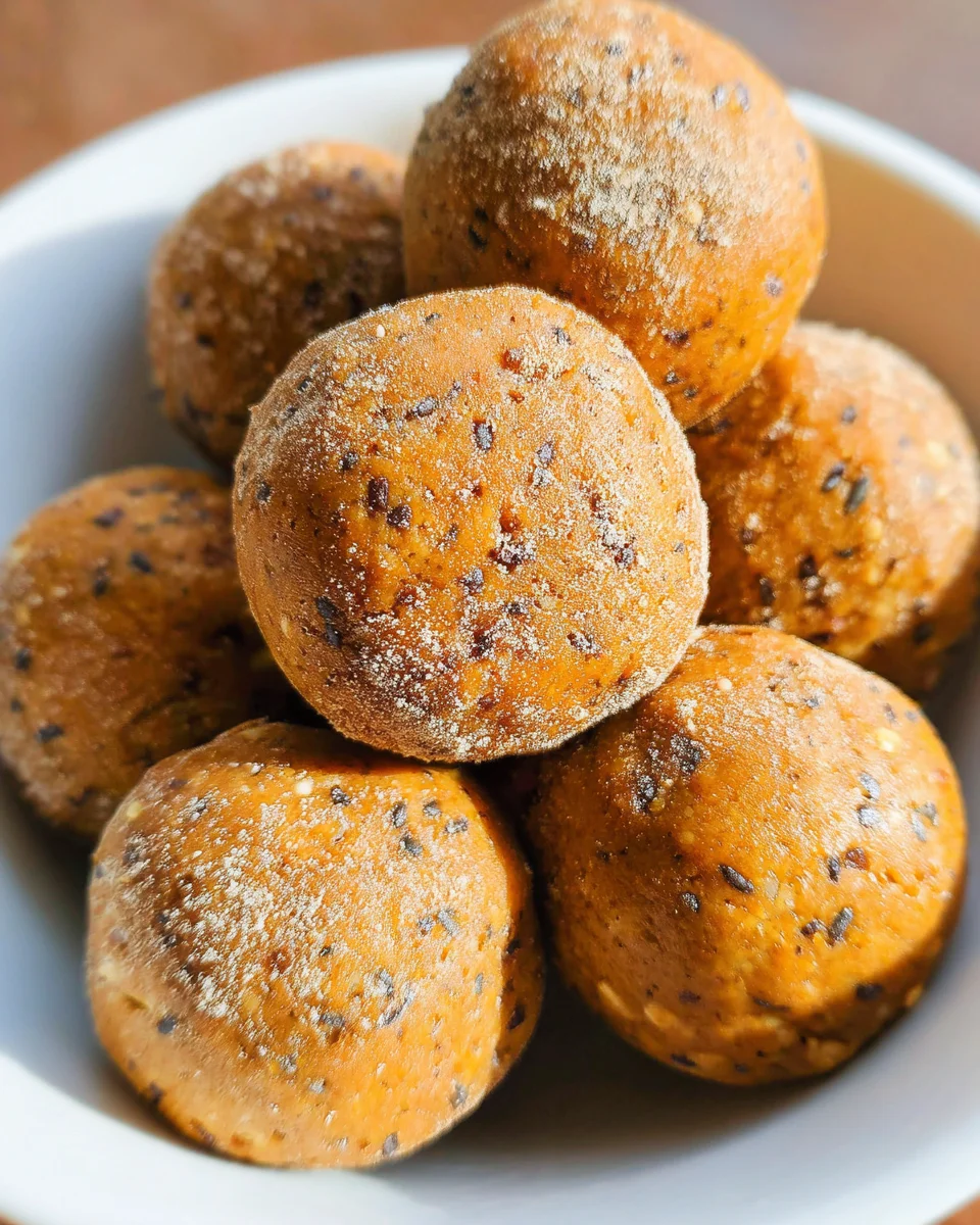 No Bake Healthy Pumpkin Pie Energy Balls 17 No