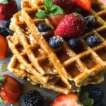 Oatmeal Cottage Cheese Waffles 16 Oatmeal Cottage Cheese Waffles