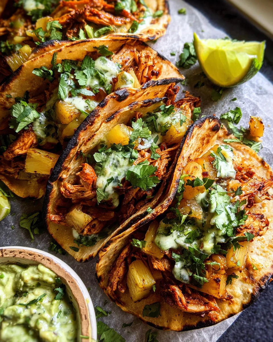 One Pan Chicken & Pineapple Tacos 17 One