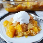 Peach Cobbler with Cake Mix 19 Peach Cobbler with Cake Mix