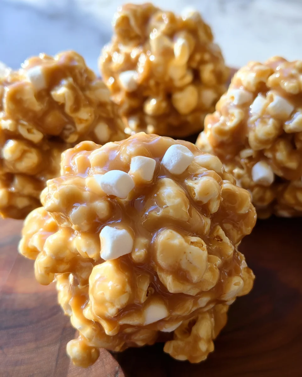 Peanut Butter Popcorn Balls 14 Peanut