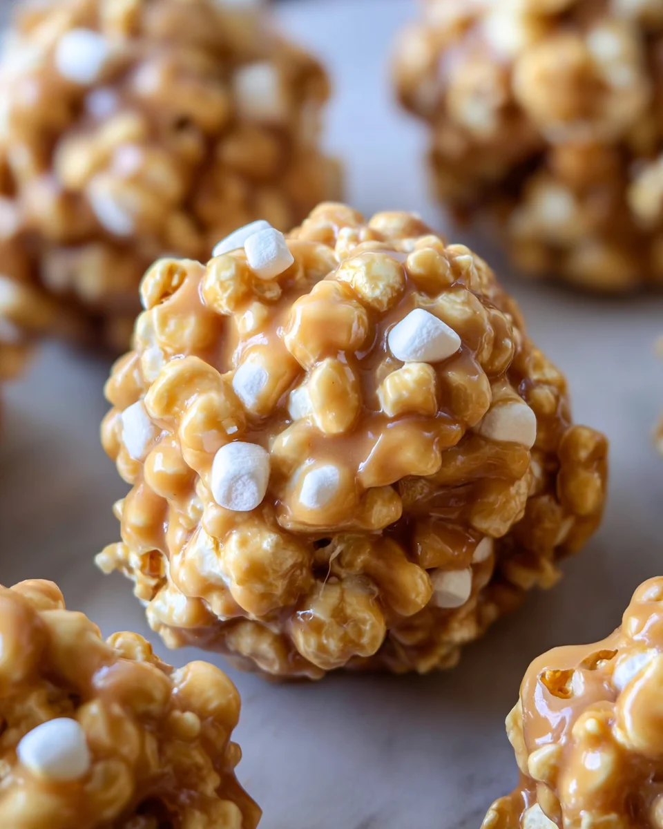 Peanut Butter Popcorn Balls 15 Peanut