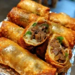 Philly Cheesesteak Egg Roll 21 Philly Cheesesteak Egg Roll