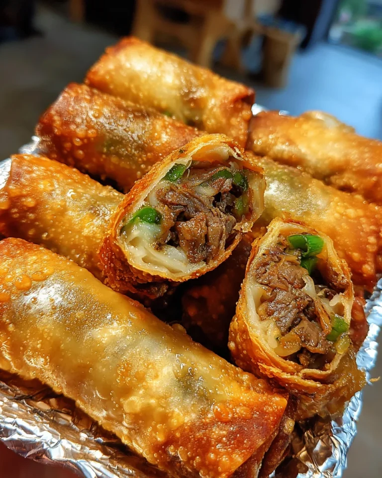 Philly Cheesesteak Egg Roll