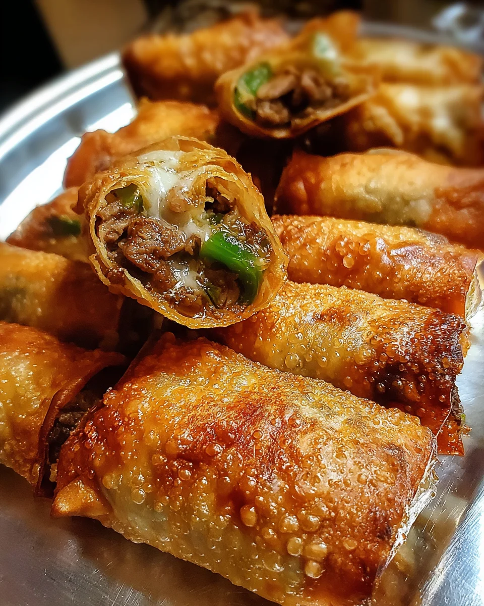 Philly Cheesesteak Egg Roll 19 Philly