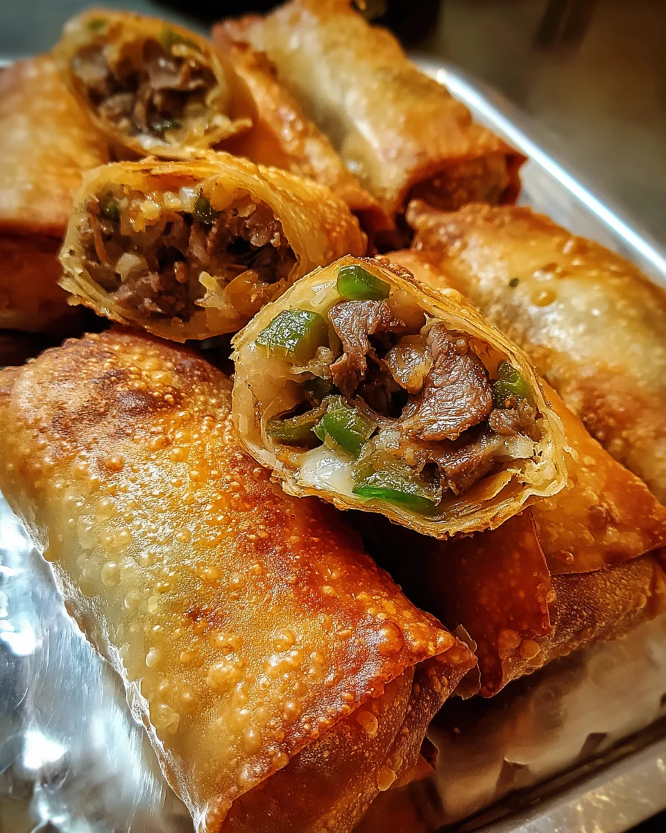 Philly Cheesesteak Egg Roll 20 Philly