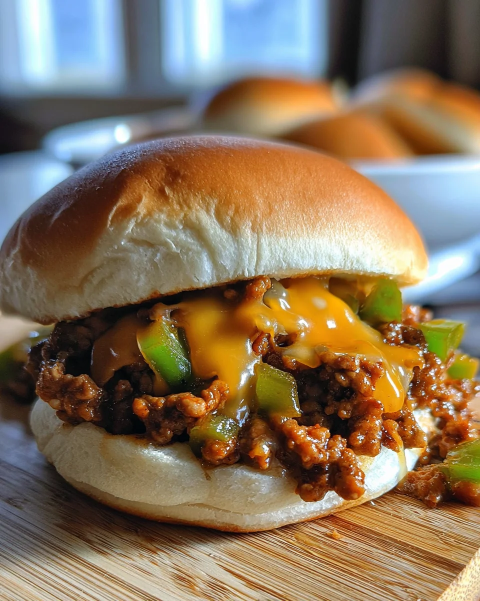Philly Cheesesteak Sloppy Joes Recipe