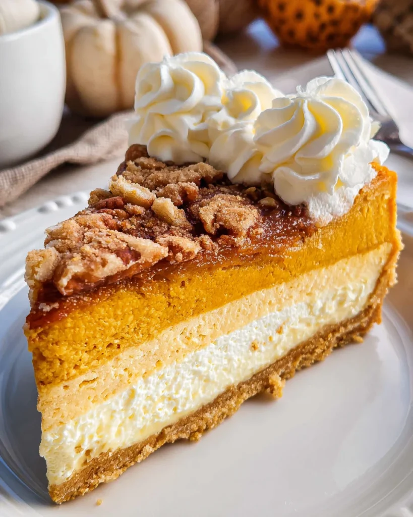 Pumpkin Pie Cheesecake