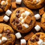 Pumpkin S'mores Cookies 27 Pumpkin S'mores Cookies