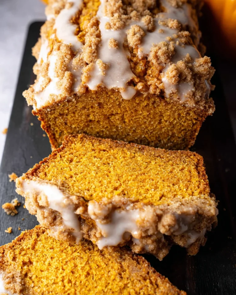 Pumpkin Streusel Bread