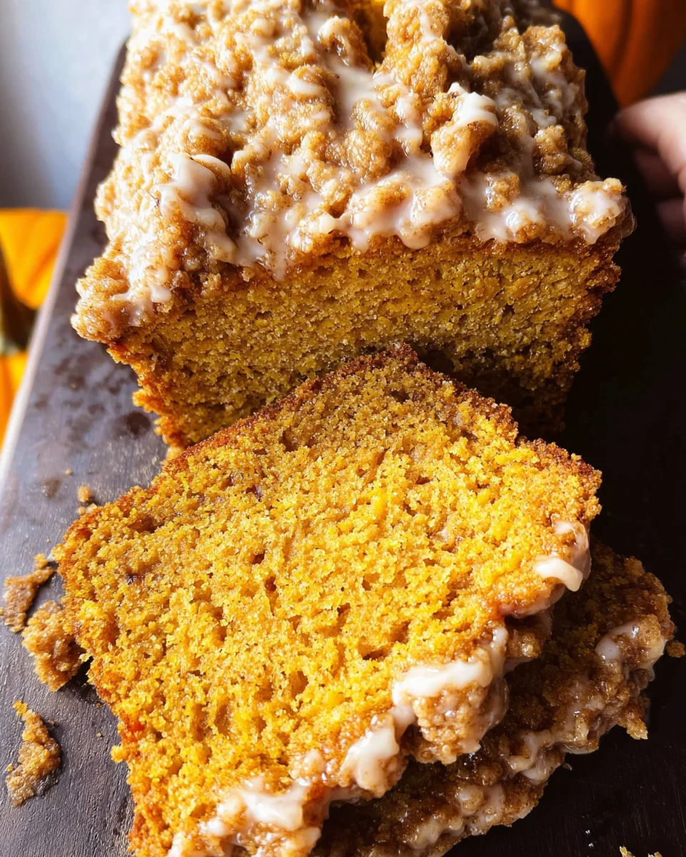 Pumpkin Streusel Bread 31 Pumpkin