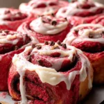 Red Velvet Cinnamon Rolls 33 Red Velvet Cinnamon Rolls