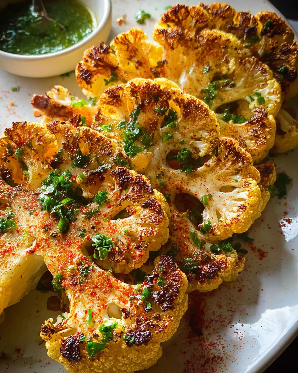 Roasted Cauliflower Steaks 21 Roasted Cauliflower Steaks
