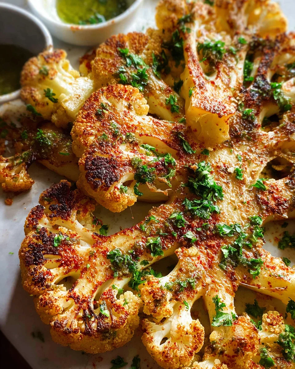 Roasted Cauliflower Steaks 18 Roasted