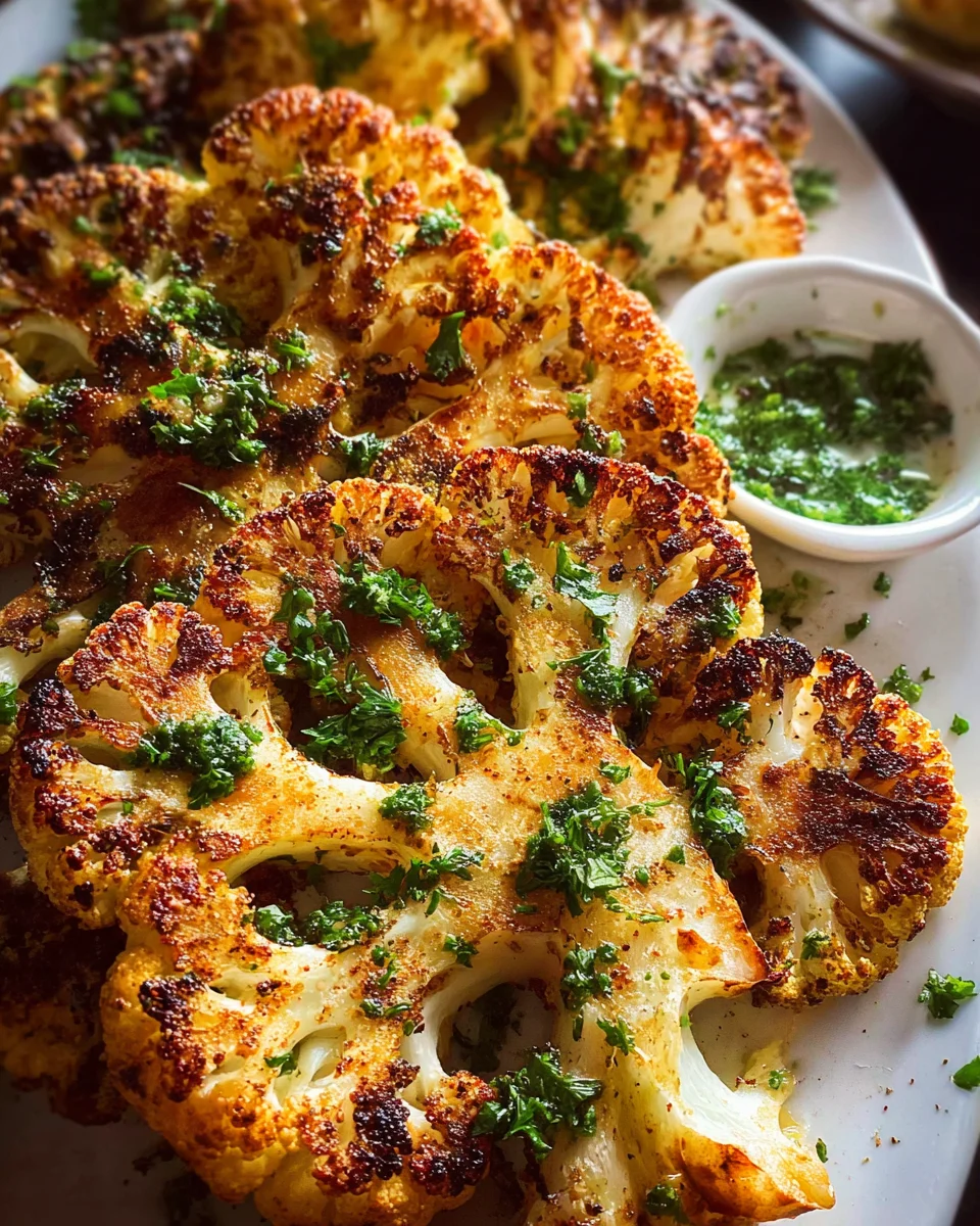 Roasted Cauliflower Steaks 19 Roasted
