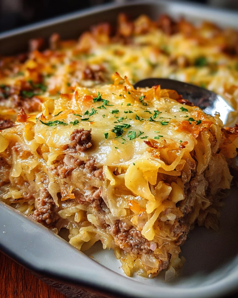 Sauerkraut Casserole