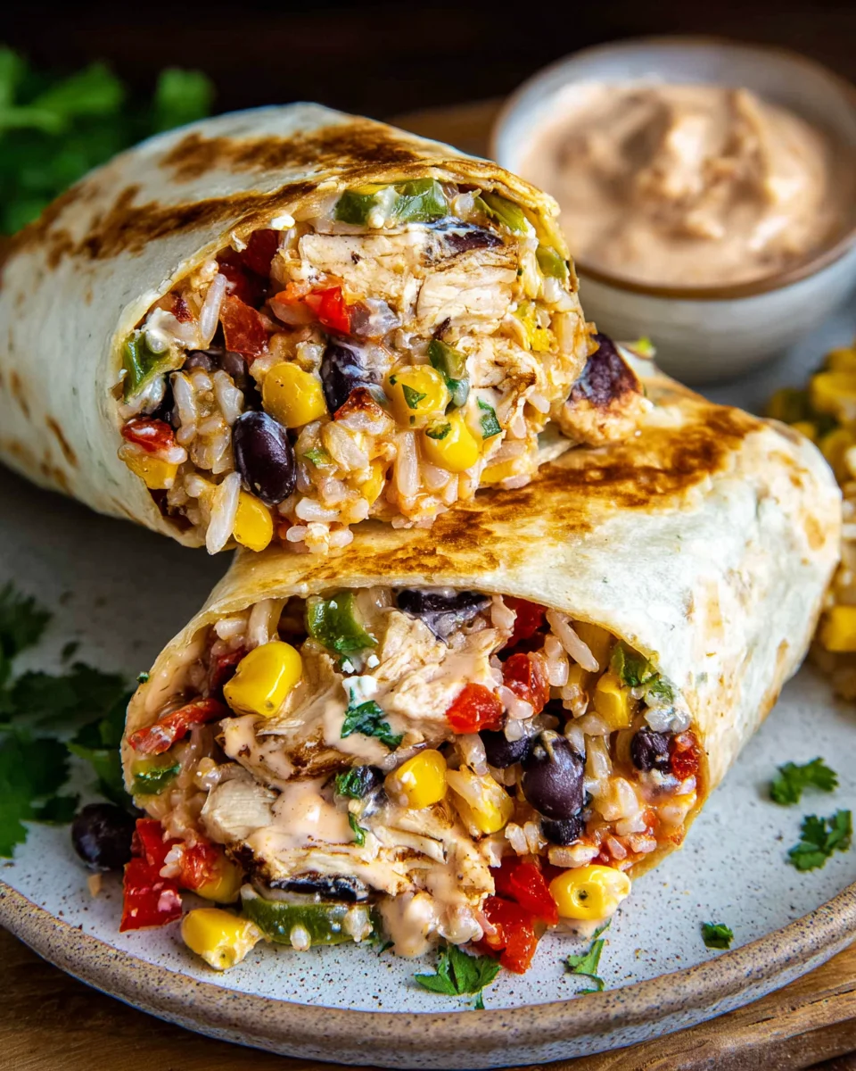 Southwest Chicken Wrap
