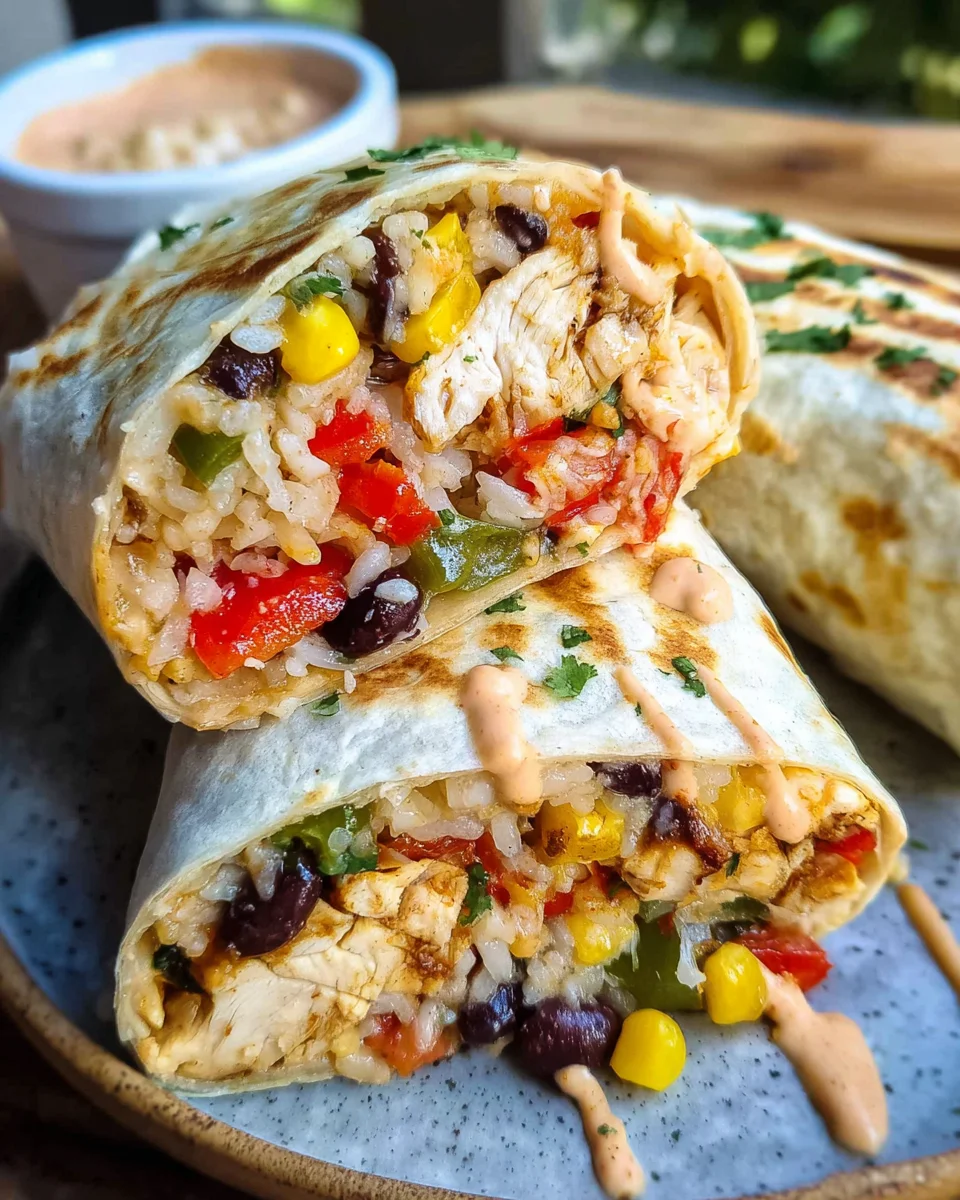 Southwest Chicken Wrap 22 Southwest