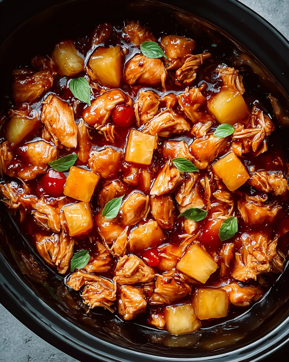 Sweet Hawaiian Crockpot Chicken 22 Sweet