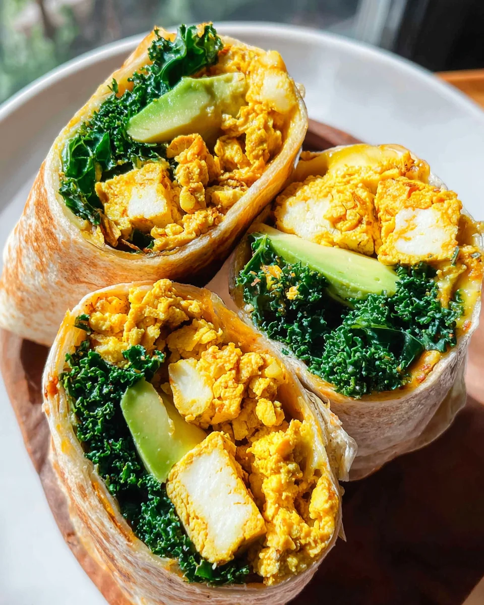 Tofu Scramble Wrap 28 Tofu
