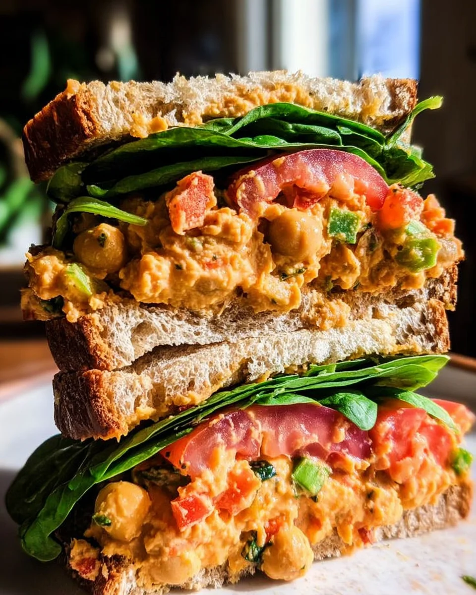 Vegan Buffalo Chickpea Salad Sandwich 20 Vegan Buffalo Chickpea Salad Sandwich