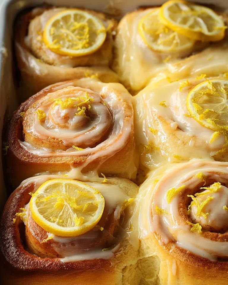 Vegan Lemon Sweet Rolls