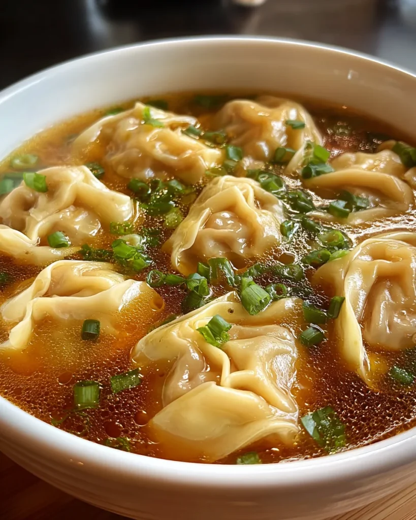 Wonton Soup Recipe