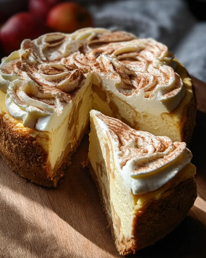 Apple Cider Cheesecake