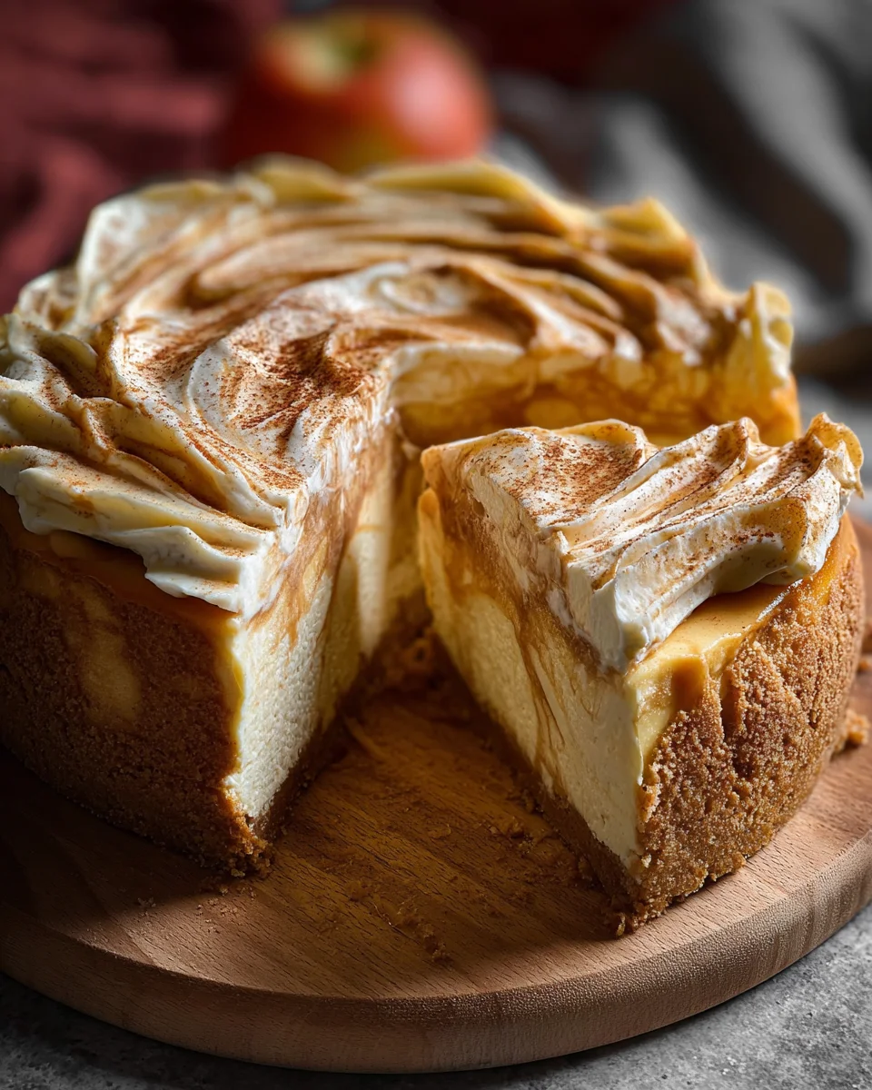 Apple Cider Cheesecake 21 Apple