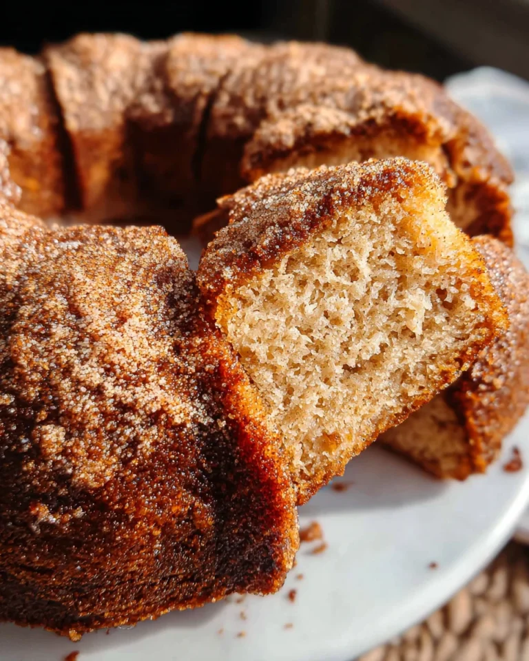 Apple Cider Donut Cake