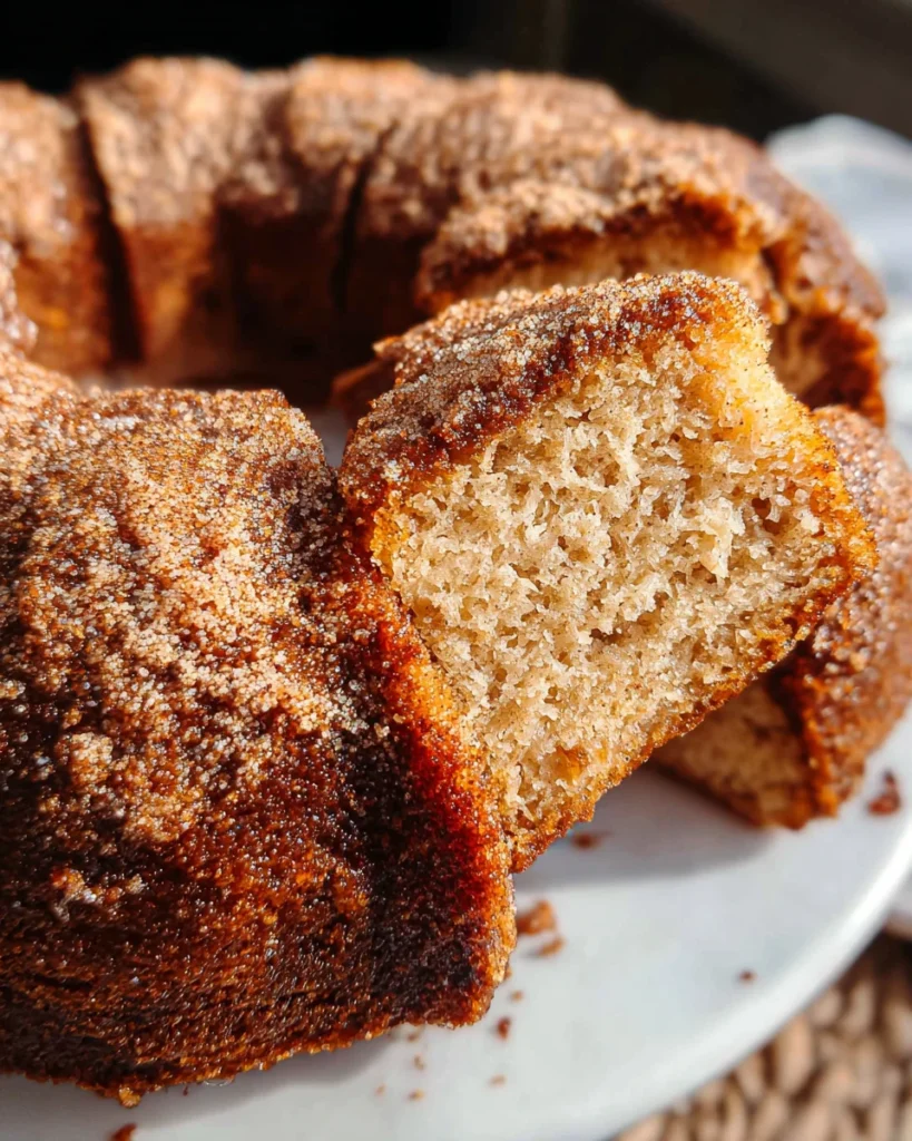 Apple Cider Donut Cake