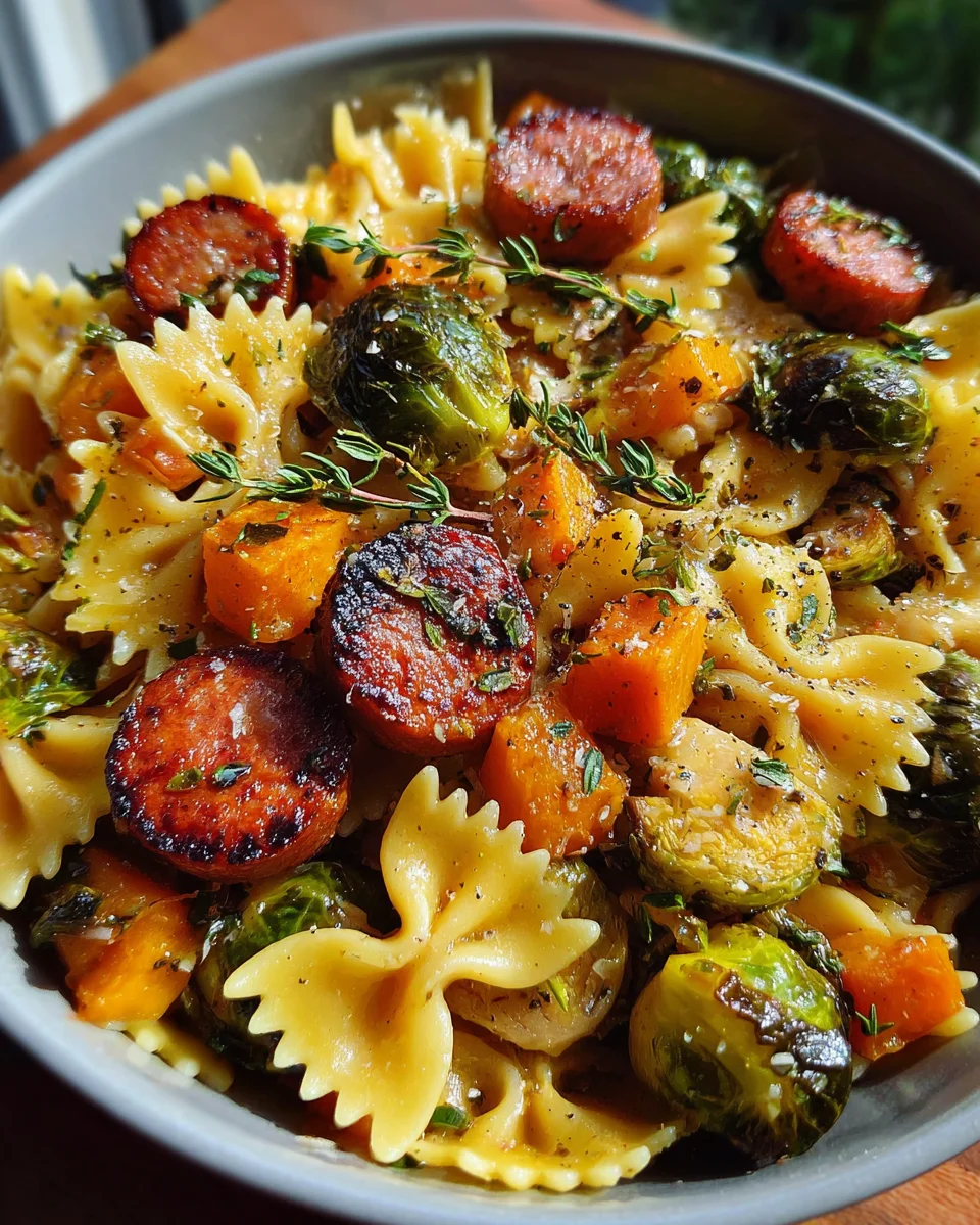 Autumn Sausage Pasta Squash 26 Autumn