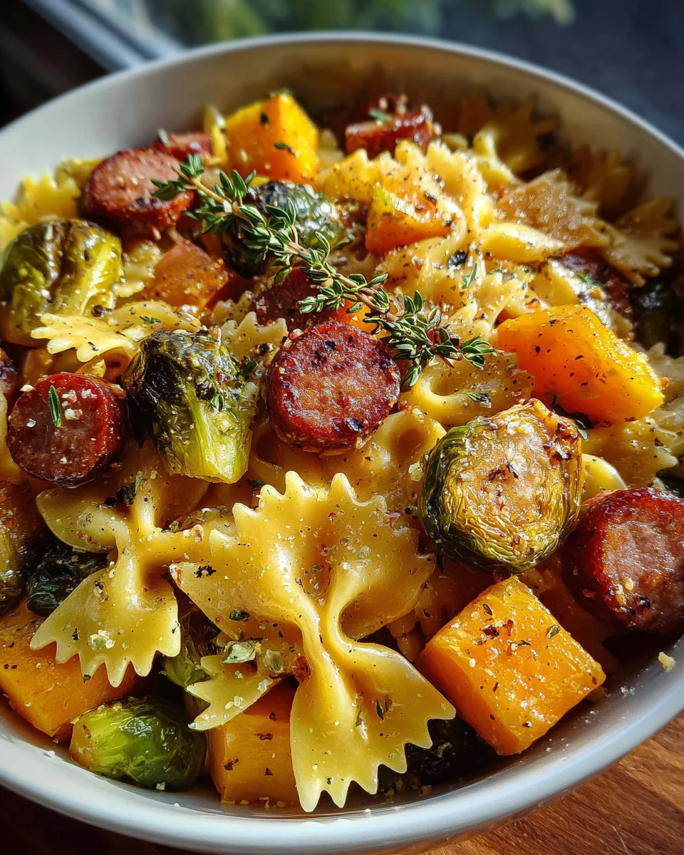 Autumn Sausage Pasta Squash 27 Autumn