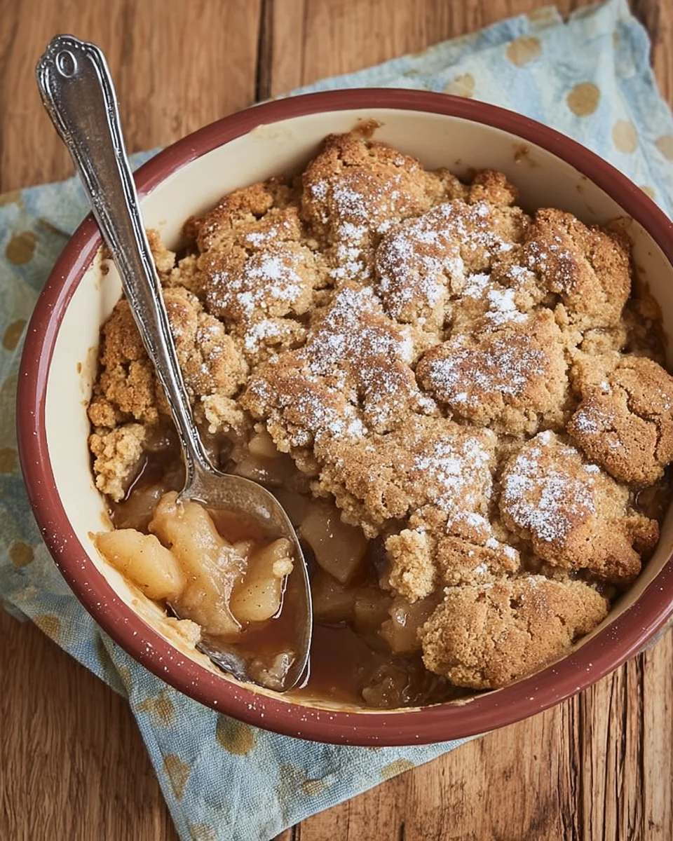 Autumn Spice Pear Cobbler 19 Autumn