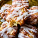 Baked Apple Fritters with Glaze 26 Baked Apple Fritters with Glaze