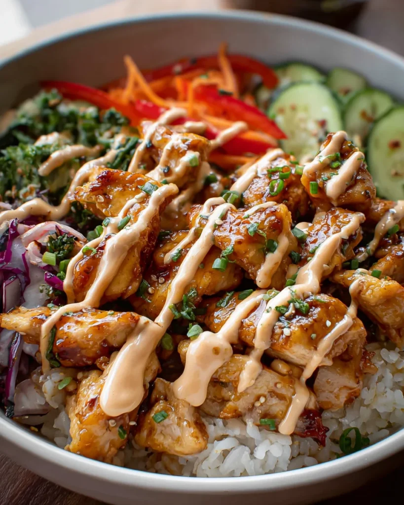 Bang Bang Chicken Bowl